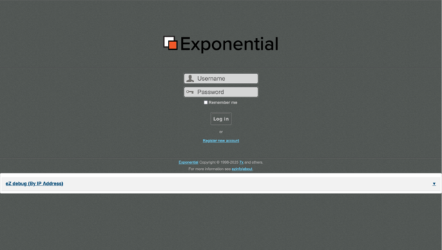 Exponential presentation Exponential presentation
